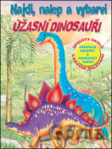 Najdi, nalep a vybarvi: Úžasní dinosauři