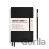 Leuchtturm1917 Zápisník Black Softcover B6+ linkovaný