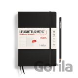 Leuchtturm1917 Weekly Planner & Notebook Medium (A5) 2025 Black