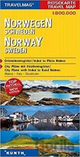 Norwegwn/Schweden/Travelmag 1:800T KUN