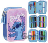 Trojité školské puzdro na tužky Disney - Lilo & Stitch: Stitch