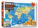 Kniha a puzzle: Atlas sveta