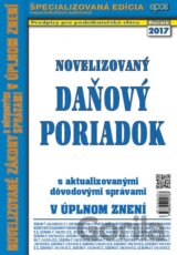 Novelizovaný Daňový poriadok