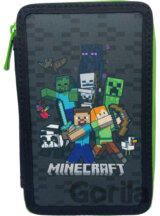 Dvojité školské puzdro Minecraft: Postavy