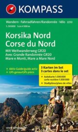 Korsika Nord 2250 (sada 3 mapy)