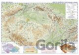 Česká republika – fyzická mapa