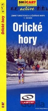Orlické hory - zimní mapa