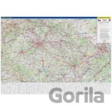 Česká republika - nástěnná automapa 1:360 tis./136x97 cm