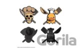 One Piece Set odznakov 2 ks - Sanji & Jeff