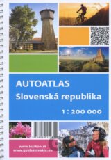 Autoatlas Slovenská republika 1:200 000 + cyklotrasy