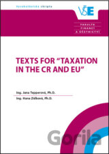 Texts for Taxation in the CR and EU
