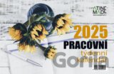 Kalendář 2025 Pracovní velký, stolní, týdenní