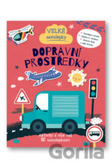 Velké samolepky Dopravní prostředky
