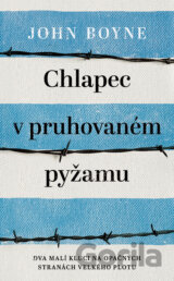 Chlapec v pruhovaném pyžamu