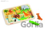Vkládací puzzle - ZOO