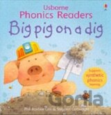 Big pig on a dig