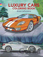 Luxury Cars Coloring Book