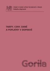 Tarify, ceny, daně a poplatky v dopravě
