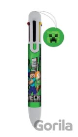 Plastové viacfarebné pero Minecraft: Postavy