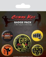 Set 5 odznakov Cobra Kai: No Mercy
