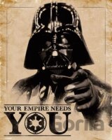 Plagát Star Wars: Tvoja ríša ťa potrebuje
