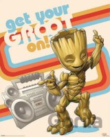 Plagát Marvel - Guardians Of The Galaxy: Get Your Groot On!