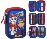 Trojité školské puzdro na tužky Paw Patrol: Psí záchranári