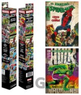 Set 2 ks plagátov Marvel Comics: Spiderman a Hulk
