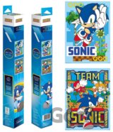Set 2 ks plagátov Sonic The Hedgehog: Sonic a Tým