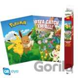 Pokémon Set Plagátov Colourful Characters 2 ks