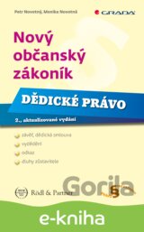 Nový občanský zákoník - Dědické právo