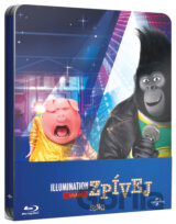 Zpívej (Spievaj - 2016) (Blu-ray - CZ dabing) - Steelbook