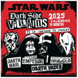 Poznámkový kalendár Star Wars - Záporáci 2025