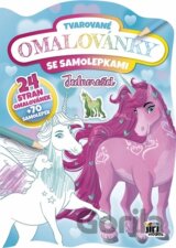 Tvarované omalovánky Jednorožci