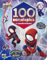 100 samolepiek s vymaľovankami - Spidey