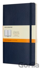 Moleskine - tmavomodrý zápisník