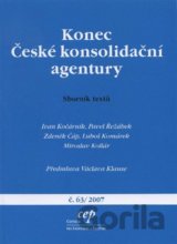 Konec České konsolidační agentury