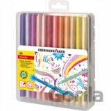 Popisovače Glitter set 24 farebné