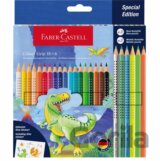 Dino Pastelky Colour Grip set 18+6 Neon a Metallic