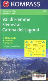 Val di Fiemme,Fleimstal Catena dei Lagorai 618 / 1:25T NKOM