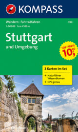 Stuttgart und Umgebung 780 ,2 mapy / 1:50T NKOM