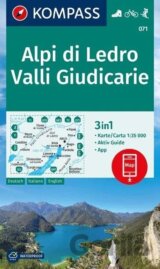071 Alpi di Ledro, Valli Giudicarie 1: 35 000