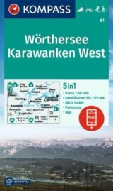 61 Wörthersee, Karawanken West 1: 50 000