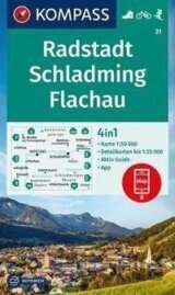 Radstadt, Schladming, Flachau 1:50 000 / turistická mapa KOMPASS 31