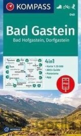 Bad Gastein, Bad Hofgastein, Dorfgastein 1: 35 000