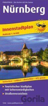 Norimberk 1:16 000 / plán města