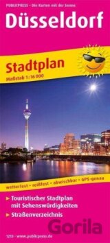 Düsseldorf 1:16 000 / plán města