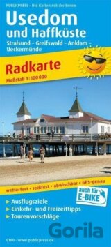 Usedom und Haffküste 1:100 000 / cyklistická mapa