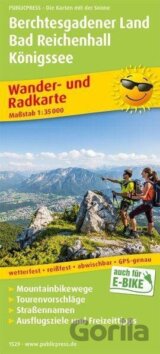 Berchtesgadener Land, Bad Reichenhall, Koenigssee 1:35 000 / turistická a cykloturistická mapa