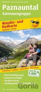 Paznauntal, Samnaungruppe 1:35 000 / turistická a cykloturistická mapa